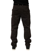 Brown Re- Edition Cotton Men Cargo Pants