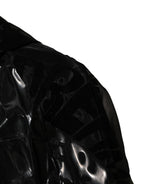 Black Camouflage Hooded Men Full Zip Sweater