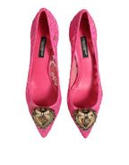 Pink Taormina Lace DEVOTION Pumps Shoes
