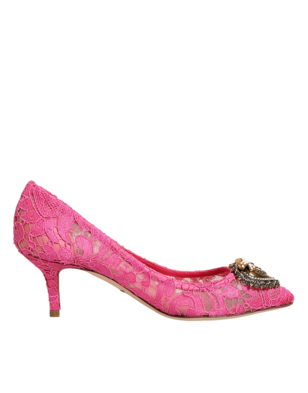 Pink Taormina Lace DEVOTION Pumps Shoes