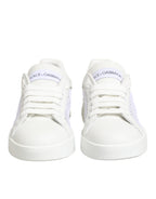 White Mesh Inserts Low Top Sneakers Shoes