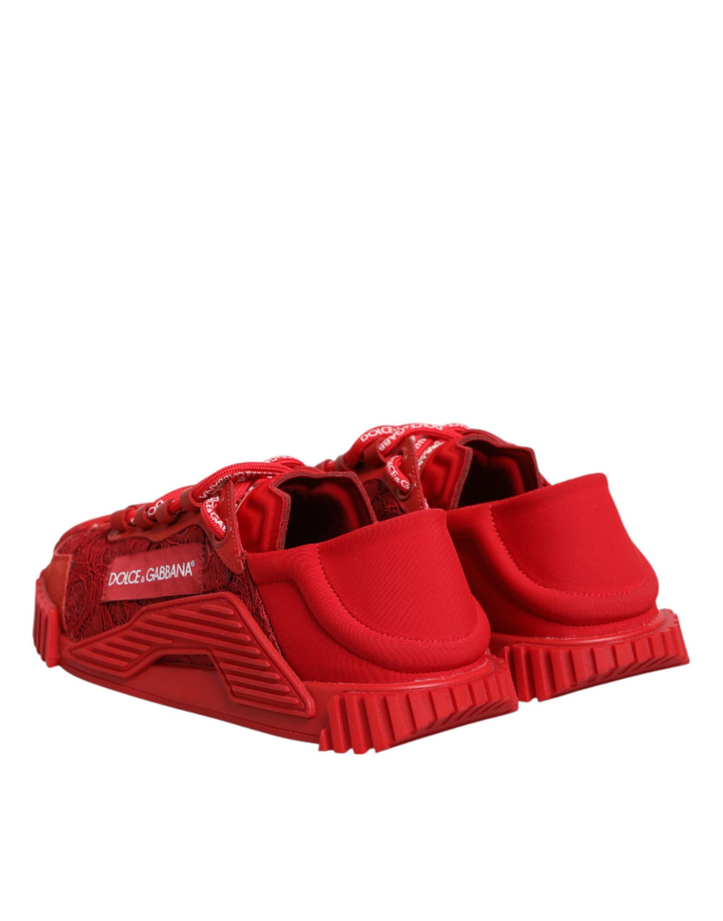 Red Logo Lace Low Top NS1 Sneakers Shoes