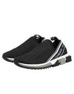 Black Slip On Sorrento Low Top Sneakers Shoes