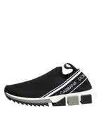 Black Slip On Sorrento Low Top Sneakers Shoes