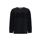 Black Wool Sweatshirt