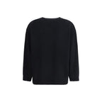 Black Wool Sweatshirt