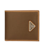 Brown Fabric Wallet