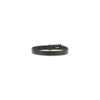 Black Calf Leather Bos Taurus Bracelet