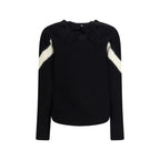 Black Fleece Wool Sweatshirt