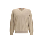 Beige Fleece Wool Sweatshirt