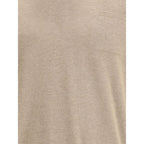 Beige Fleece Wool Sweatshirt