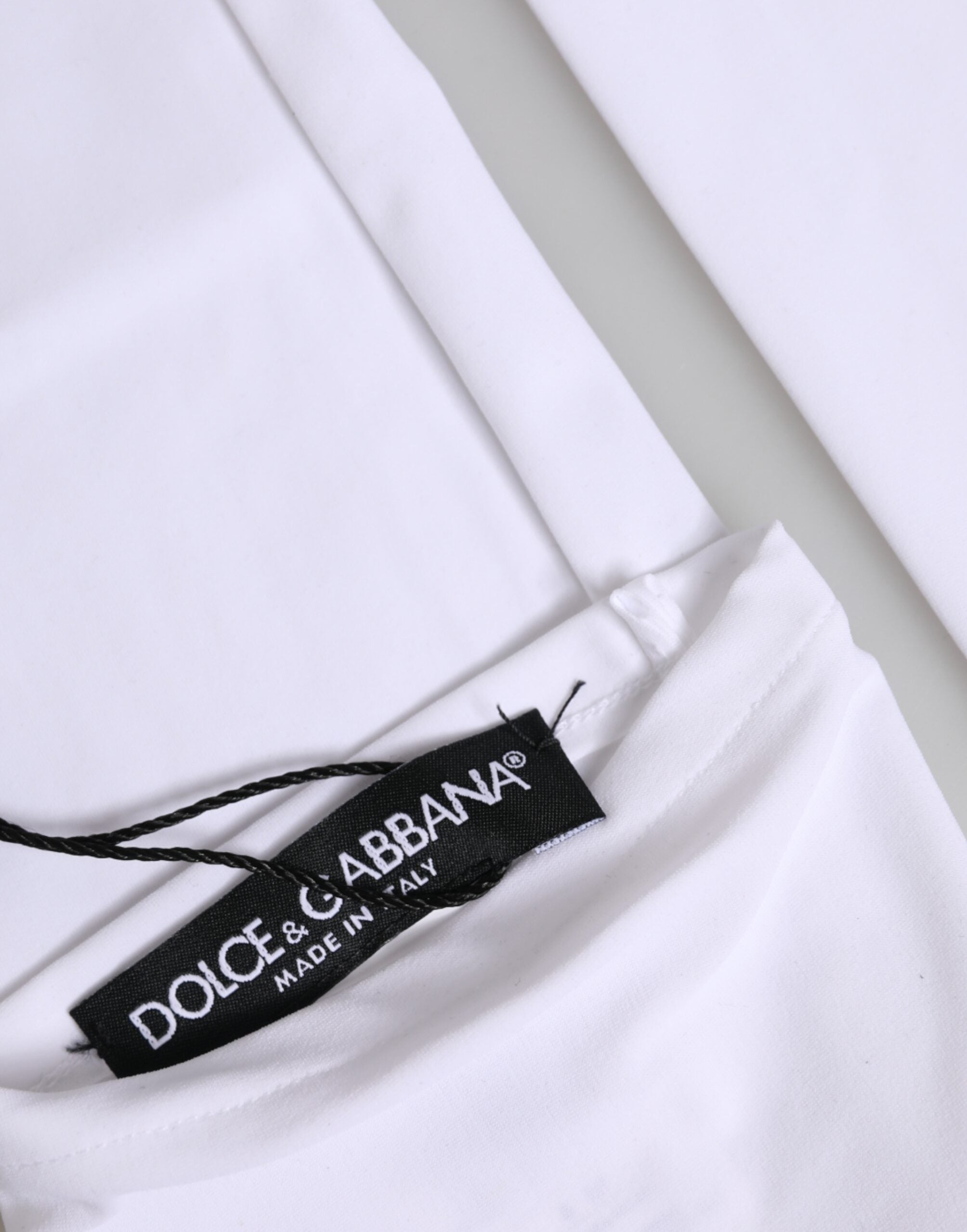 White Nylon Fingerless Elbow Length Women Gloves