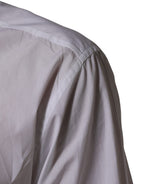 White Cotton Collared Men MARTINI Dress Shirt