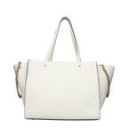 White Leather Shoulder Bag