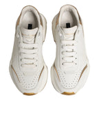 White Gold Daymaster Low Top Sneakers Shoes
