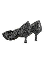 Silver Lace DG Amore Heels Pumps Shoes