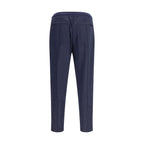 Blue Cashmere Athletic Pants