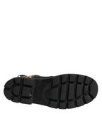 Multicolor Leopard Mid Calf Boots Shoes