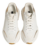 White Gold Daymaster Low Top Sneakers Shoes