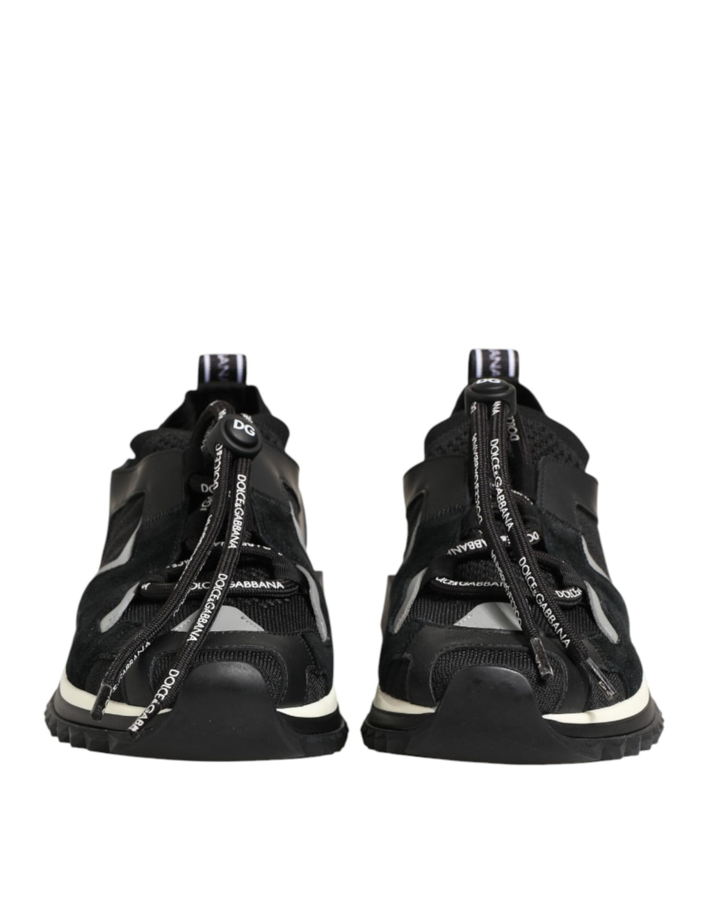 Black Mesh Sorrento Trekking Sneakers Shoes