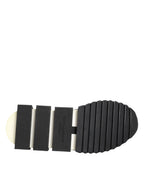 Black Mesh Sorrento Trekking Sneakers Shoes