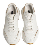 White Gold Daymaster Low Top Sneakers Shoes