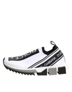 White Logo Low Top Sorrento Sneakers Shoes