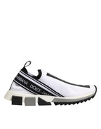 White Logo Low Top Sorrento Sneakers Shoes
