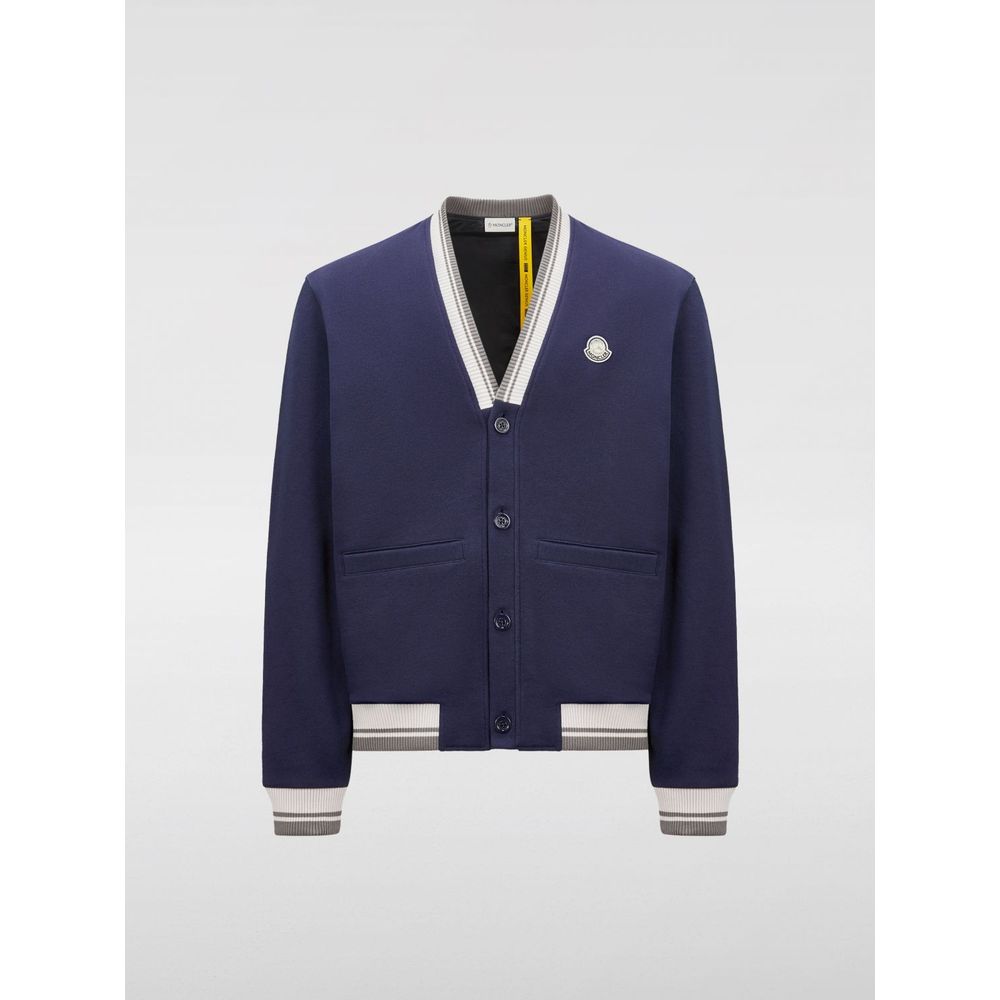 Blue Cotton Bomber