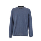 Blue Silk Sweatshirt