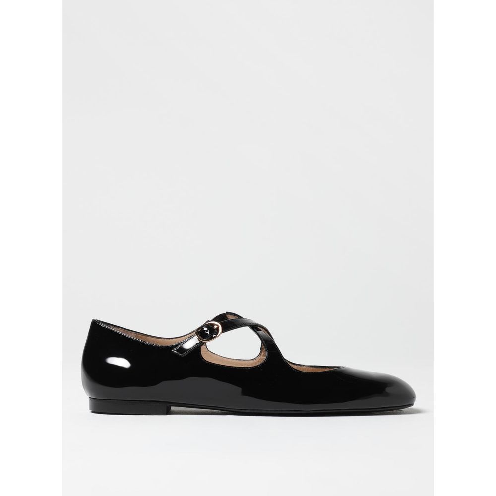 Black Patent Leather Ballet Flats