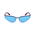 Blue Metal Sunglasses