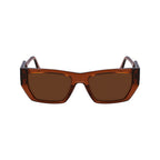 Brown Injected Sunglasses