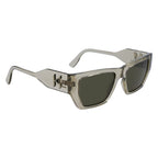 Brown Injected Sunglasses
