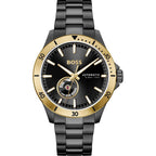 Black Stainless Steel Dress Watch