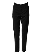 Black Wool Formal Dress Men Trouser Pants