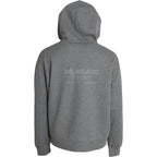 Gray Logo Cotton Hooded Sweatshirt Sweater