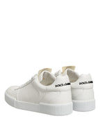 MIAMI Calf Low Top Men Sneakers  White