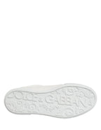 MIAMI Calf Low Top Men Sneakers  White