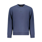 Blue Cotton Men's Sweatshirt