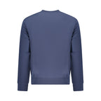 Blue Cotton Men's Sweatshirt