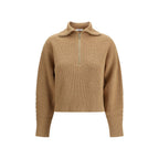 Brown Wool Sweatshirt