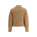 Brown Wool Sweatshirt