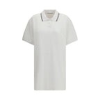 White Cotton Casual Dress
