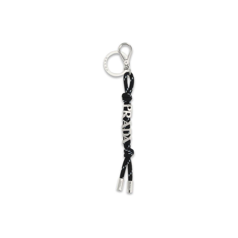 Black Stainless Steel Keychain