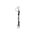 Black Stainless Steel Keychain