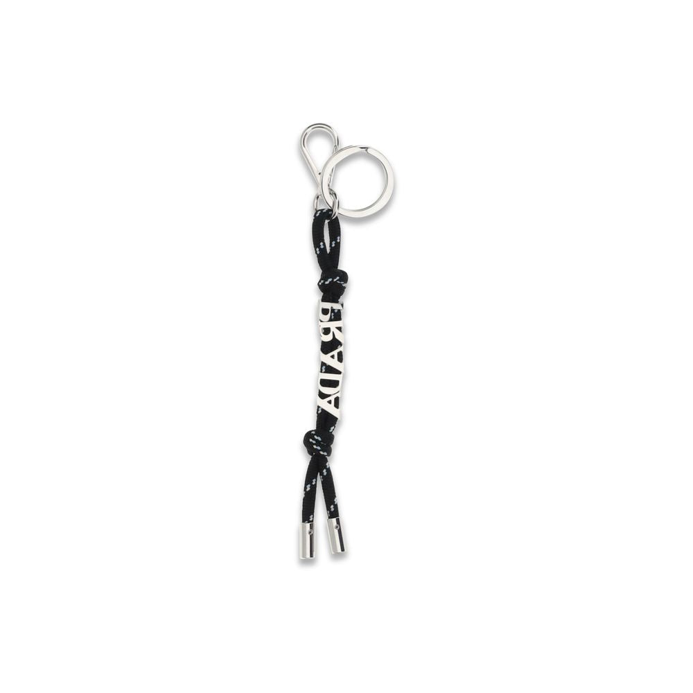 Black Stainless Steel Keychain