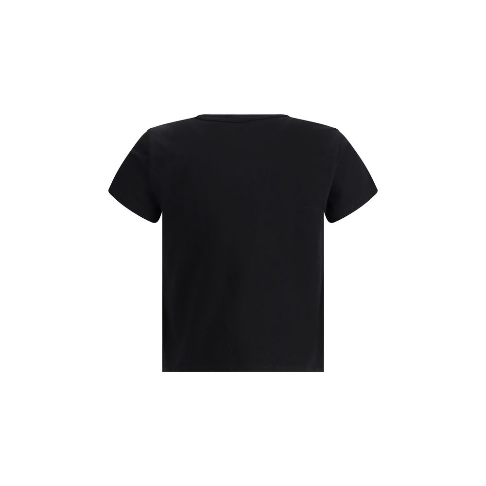 Black Cotton T-Shirt