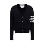Blue Merino Wool Polo Shirt