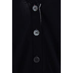 Blue Merino Wool Polo Shirt